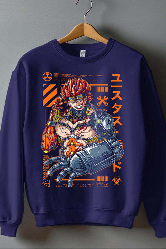 COULEUR:Marine|Sweat Col Rond Homme | 1ne Piece AVR 02 Marine