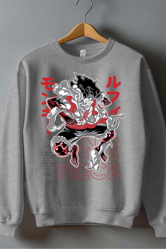 COULEUR:Gris|Sweat Col Rond Homme | 1ne Piece AVR 05 Gris