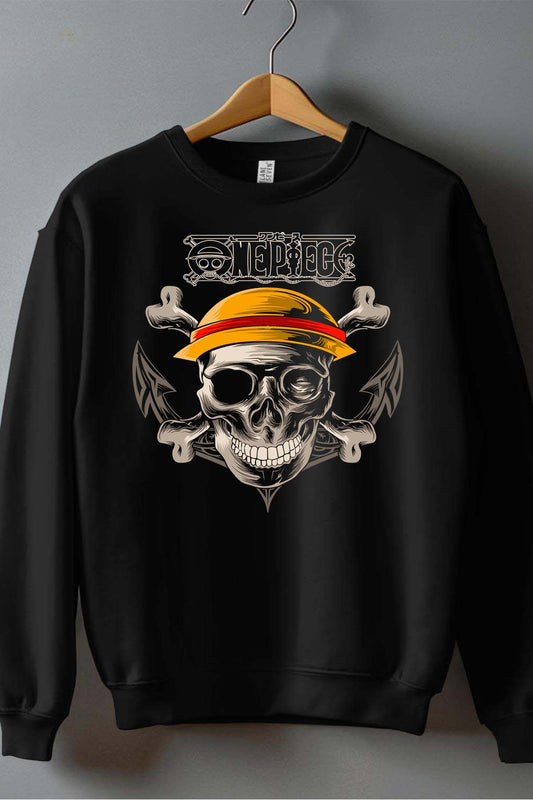 COULEUR:Noir|Sweat Col Rond Homme | 1ne Piece AVR 10 Noir