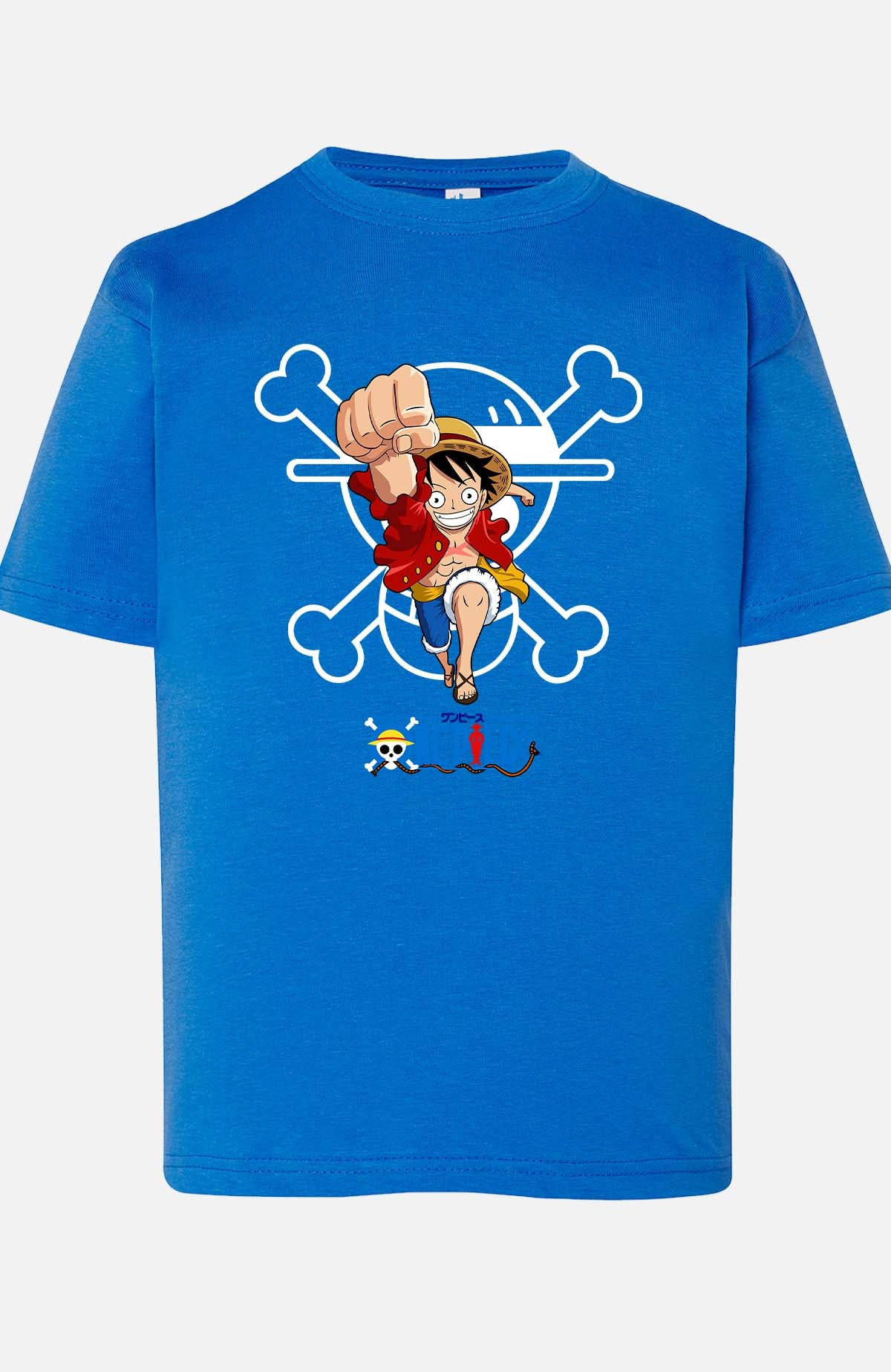 COULEUR:Bleu Roi|T-shirt Garçon | 1ne Piece AVR 13 Bleu Roi