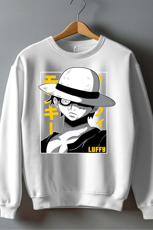 COULEUR:Blanc|Sweat Col Rond Garçon | 1ne Piece AVR 20 Blanc