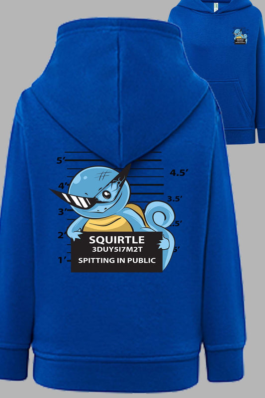 COULEUR:Bleu Roi|Sweat Capuche Garçon | Accusé escueror Bleu Roi