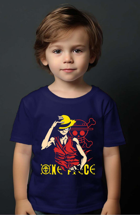 COULEUR:Marine|T-shirt Garçon | Anchor Spirit Marine