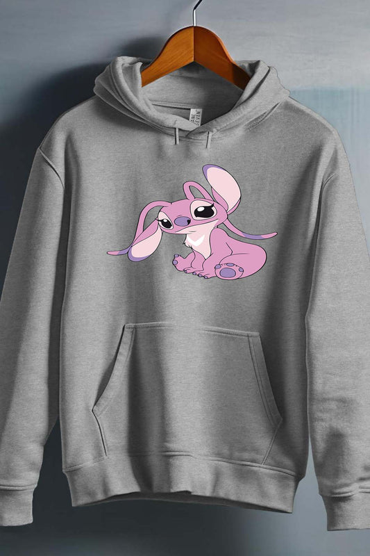 COULEUR:Gris|Sweat Capuche Fille | Angel 1 Gris