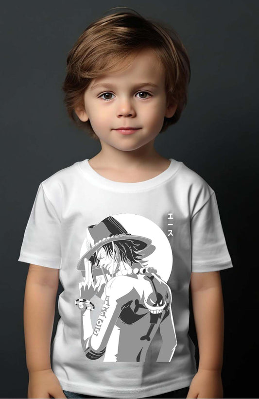 COULEUR:Blanc|T-shirt Garçon | Ashes of Ace Blanc
