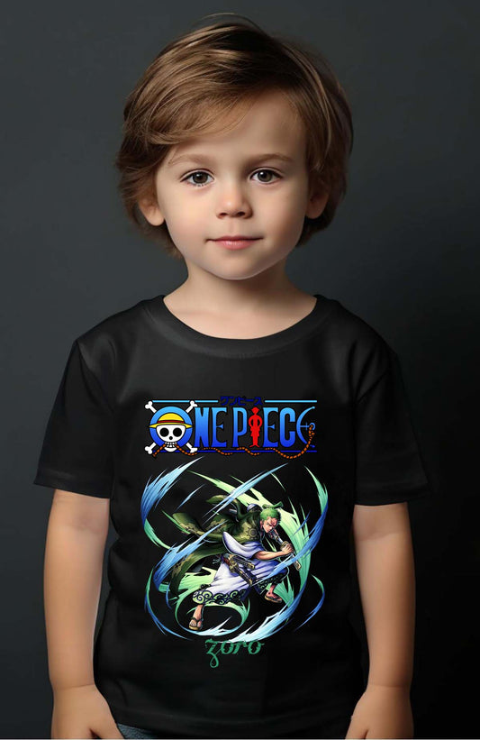 COULEUR:Noir|T-shirt Garçon | Attack One Piece 05 Noir