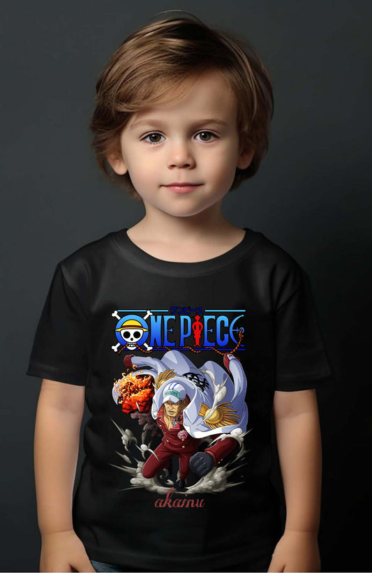 COULEUR:Noir|T-shirt Garçon | Attack One Piece 09 Noir