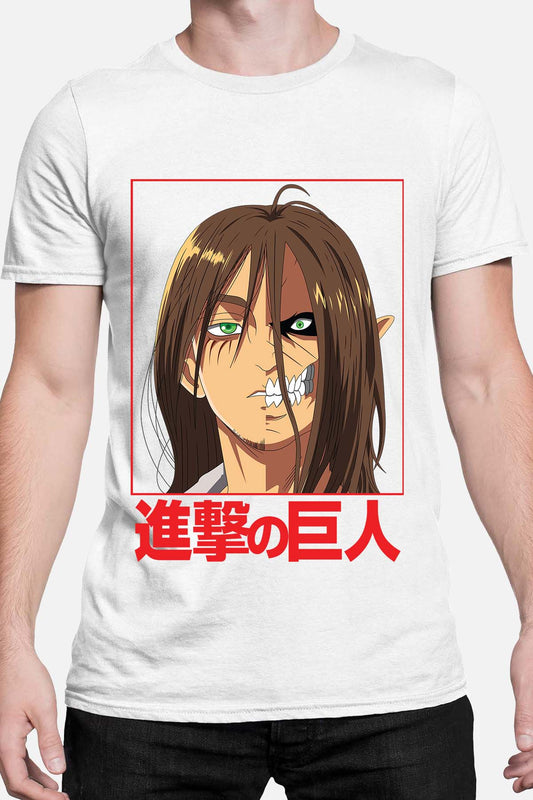 COULEUR:Blanc|T-shirt Homme | Attaques des Titans 20 Blanc