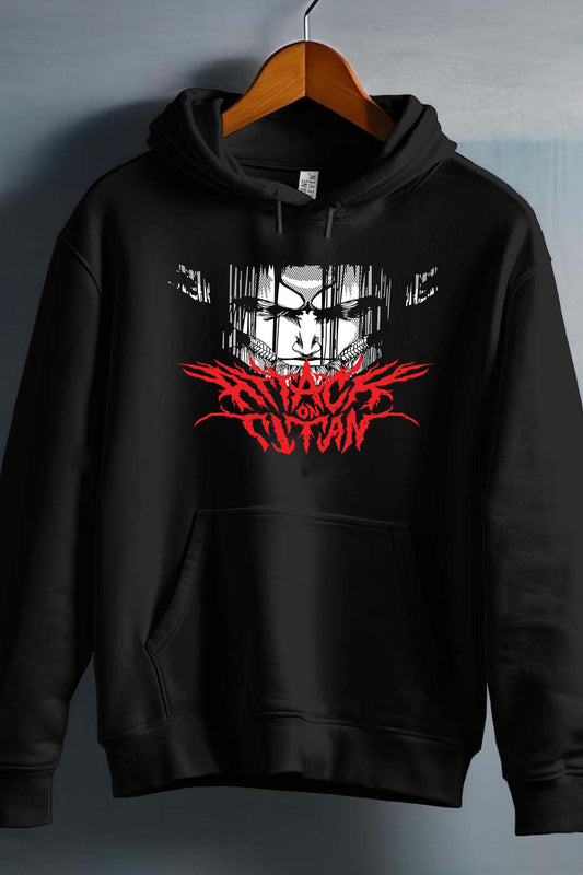 COULEUR:Noir|Sweat Capuche Garçon | Attaques des Titans 21 Noir