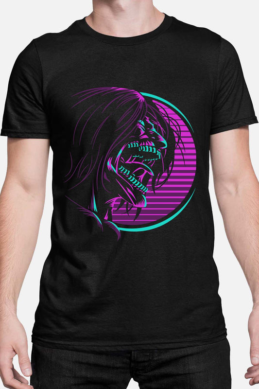COULEUR:Noir|T-shirt Homme | Attaques des Titans 25 Noir