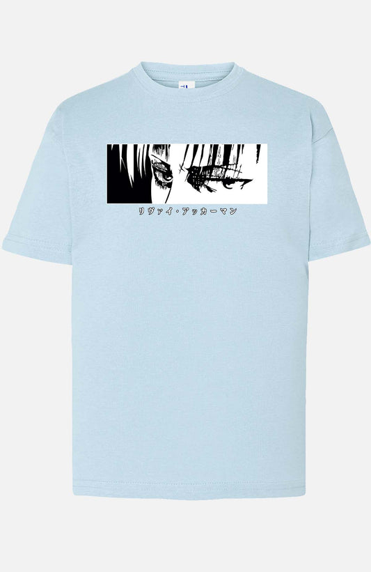 COULEUR:Bleu Ciel|T-shirt Garçon | Attaques des Titans 30 Bleu Ciel