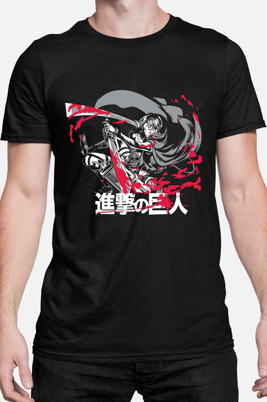 COULEUR:Noir|T-shirt Homme | Attaques des Titans 7 Noir