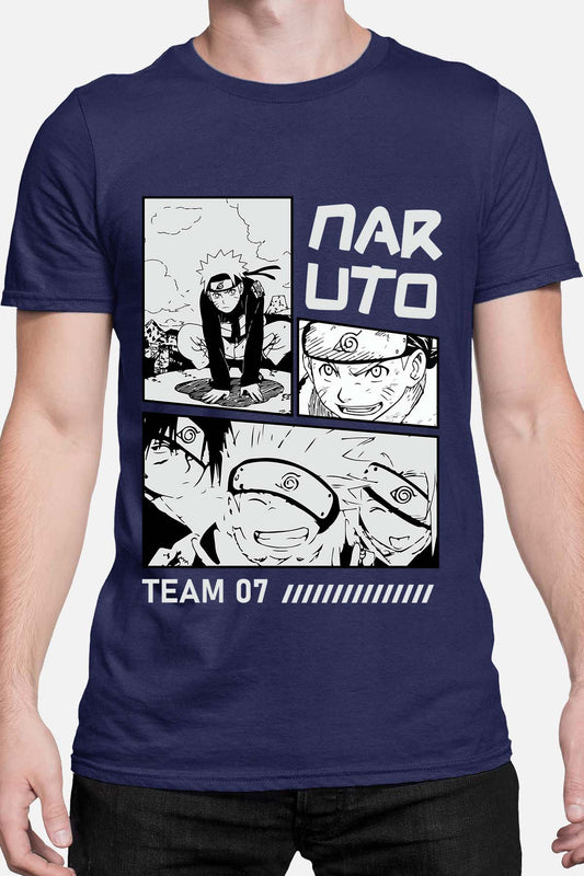 COULEUR:Marine|T-shirt Homme | Bd naruto Marine