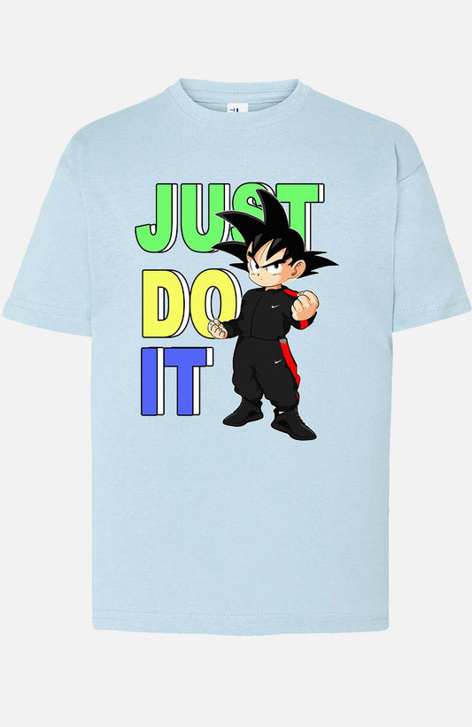 COULEUR:Bleu Ciel|T-shirt Garçon | DBZ JDI color Bleu Ciel