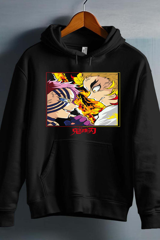 COULEUR:Noir|Sweat Capuche Garçon | DEMONS SLAYER 17 Noir