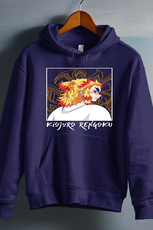 COULEUR:Marine|Sweat Capuche Garçon | DEMONS SLAYER 18 Marine