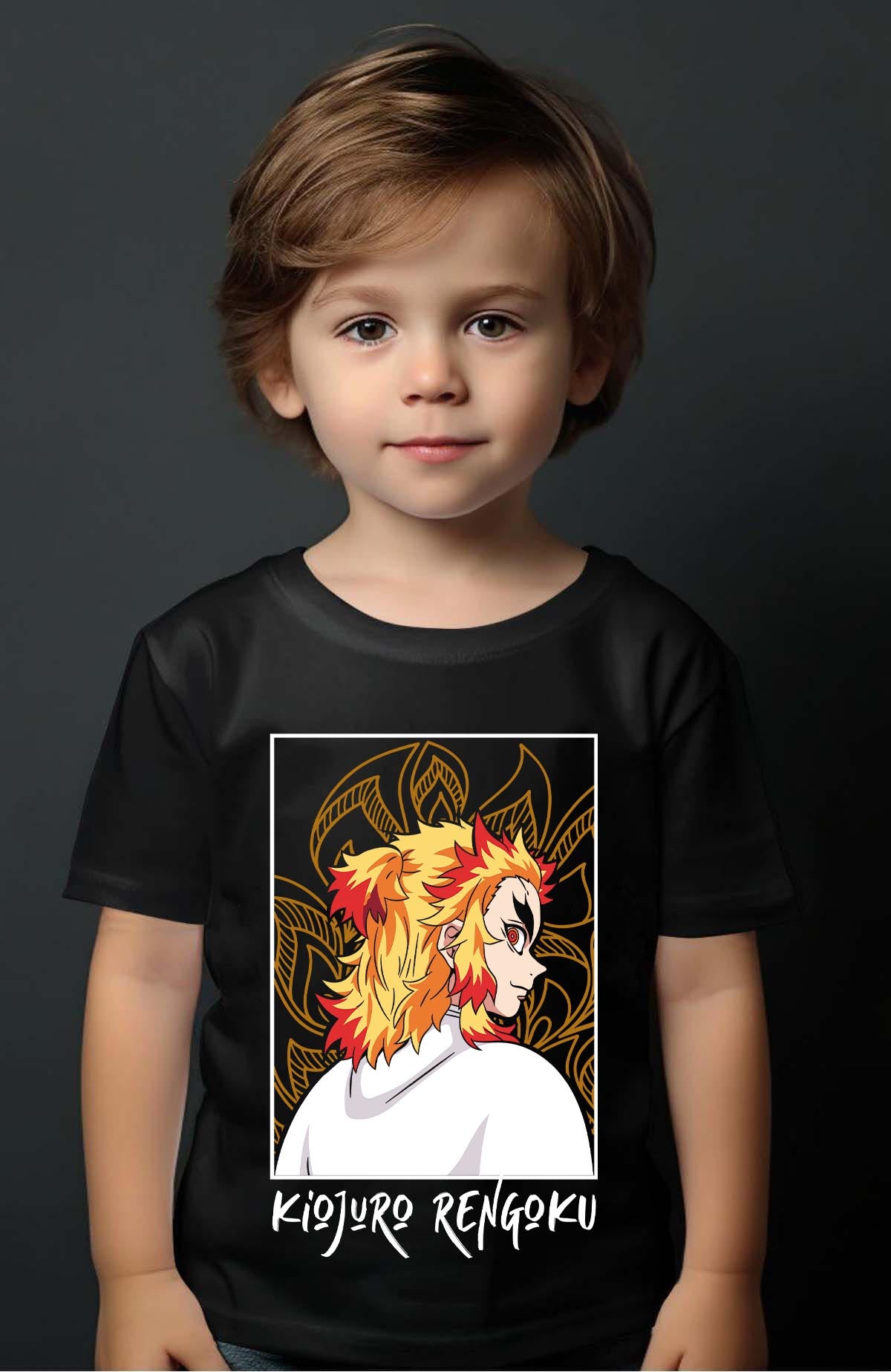COULEUR:Noir|T-shirt Garçon | DEMONS SLAYER 18 Noir