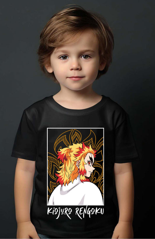 COULEUR:Noir|T-shirt Garçon | DEMONS SLAYER 18 Noir