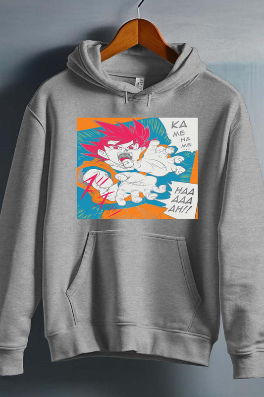 COULEUR:Gris|Sweat Capuche Homme | Dragon BZ 12 Gris