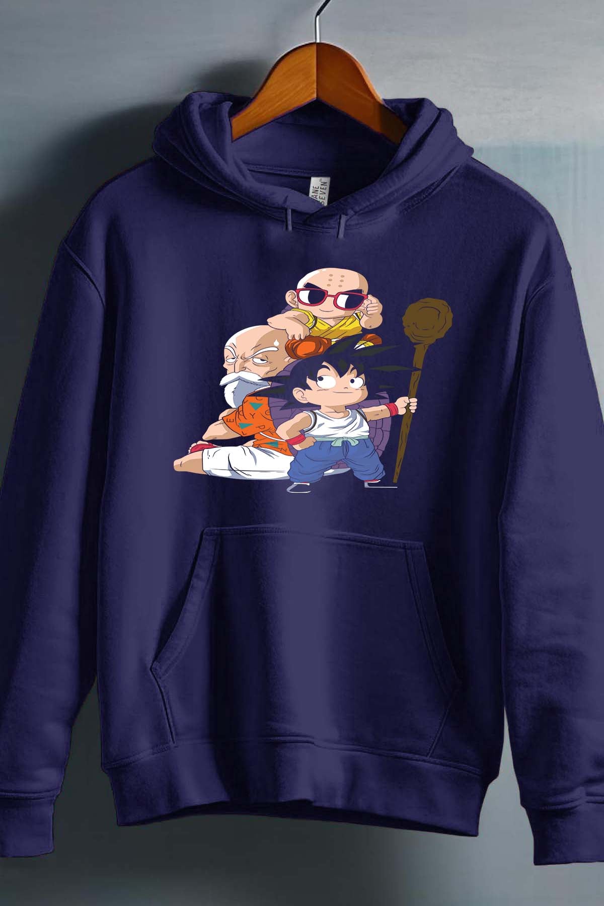 COULEUR:Marine|Sweat Capuche Homme | Dragon BZ 19 Marine