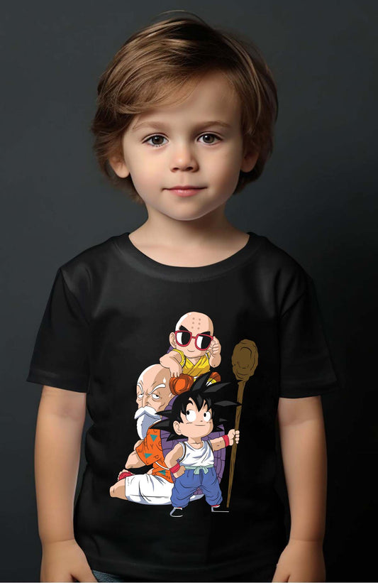 COULEUR:Noir|T-shirt Garçon | Dragon BZ 19 Noir