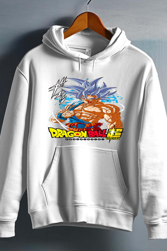 COULEUR:Blanc|Sweat Capuche Garçon | Dragon BZ 1 Blanc