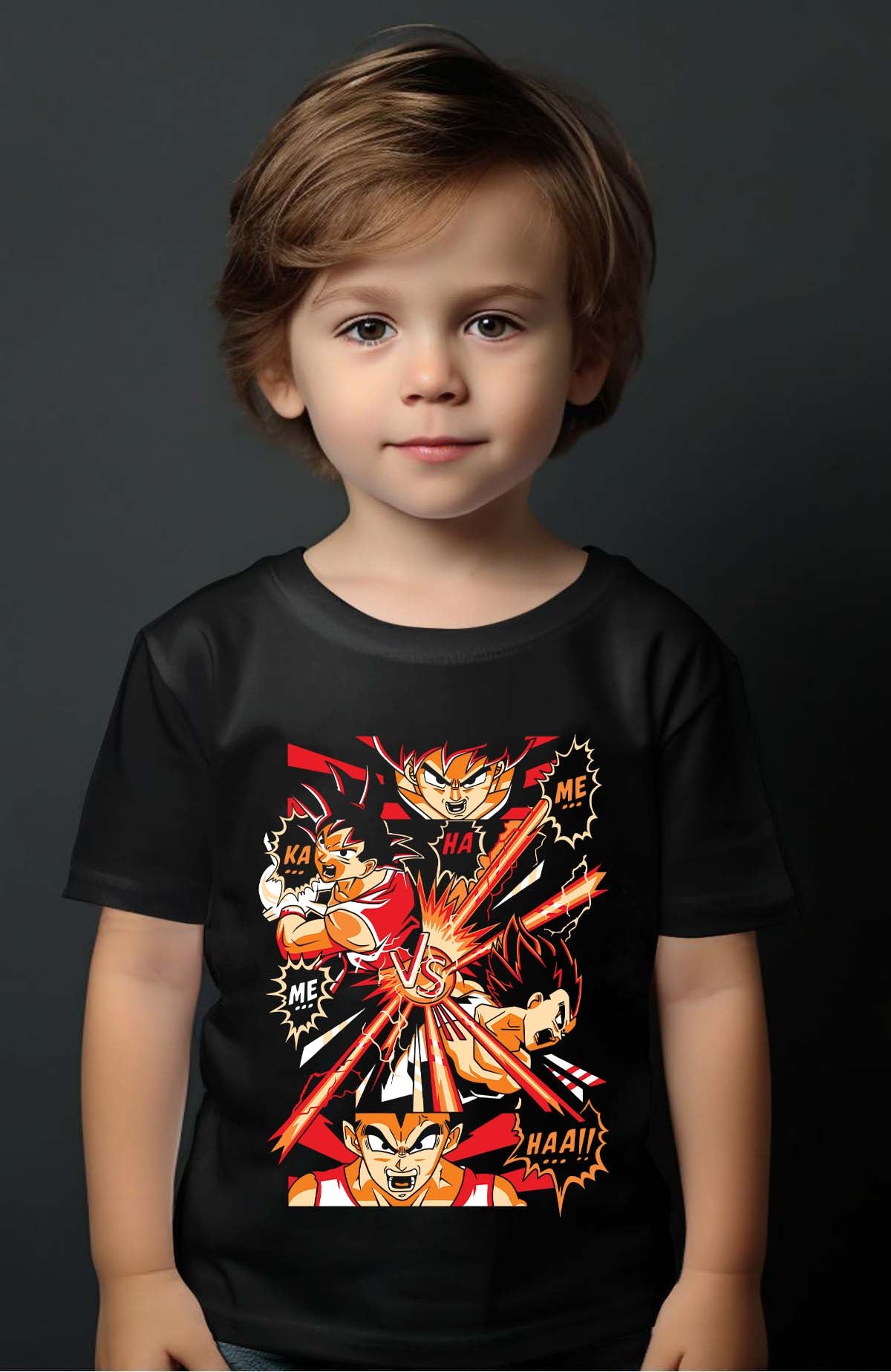 COULEUR:Noir|T-shirt Garçon | Dragon BZ 26 Noir