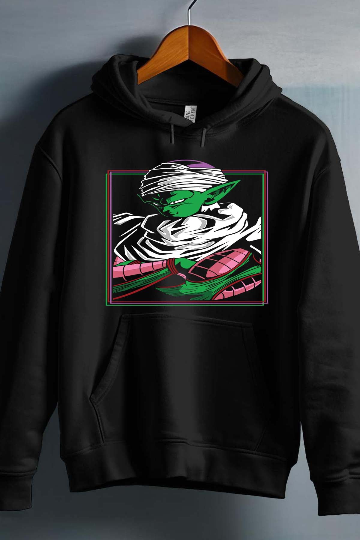 COULEUR:Noir|Sweat Capuche Homme | Dragon BZ 27 Noir