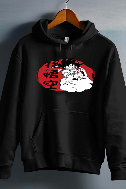 COULEUR:Noir|Sweat Capuche Garçon | Dragon BZ 29 Noir