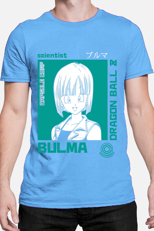 COULEUR:Bleu Ciel|T-shirt Homme | Dragon BZ 8 Bleu Ciel