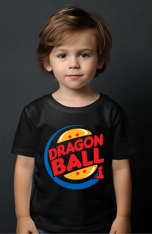 COULEUR:Noir|T-shirt Garçon | Dragon king Noir