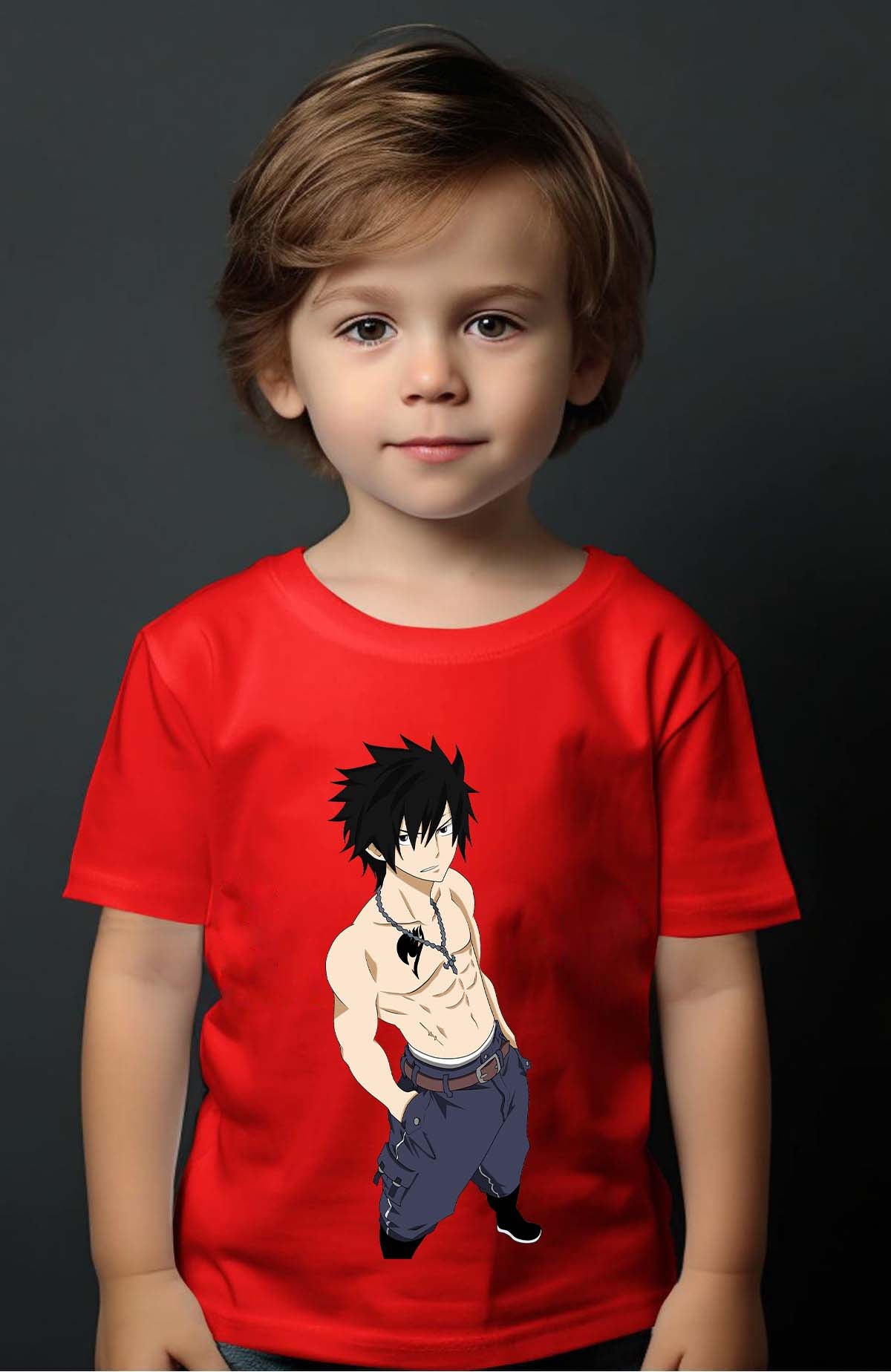 COULEUR:Rouge|T-shirt Garçon | Fary 13 Rouge