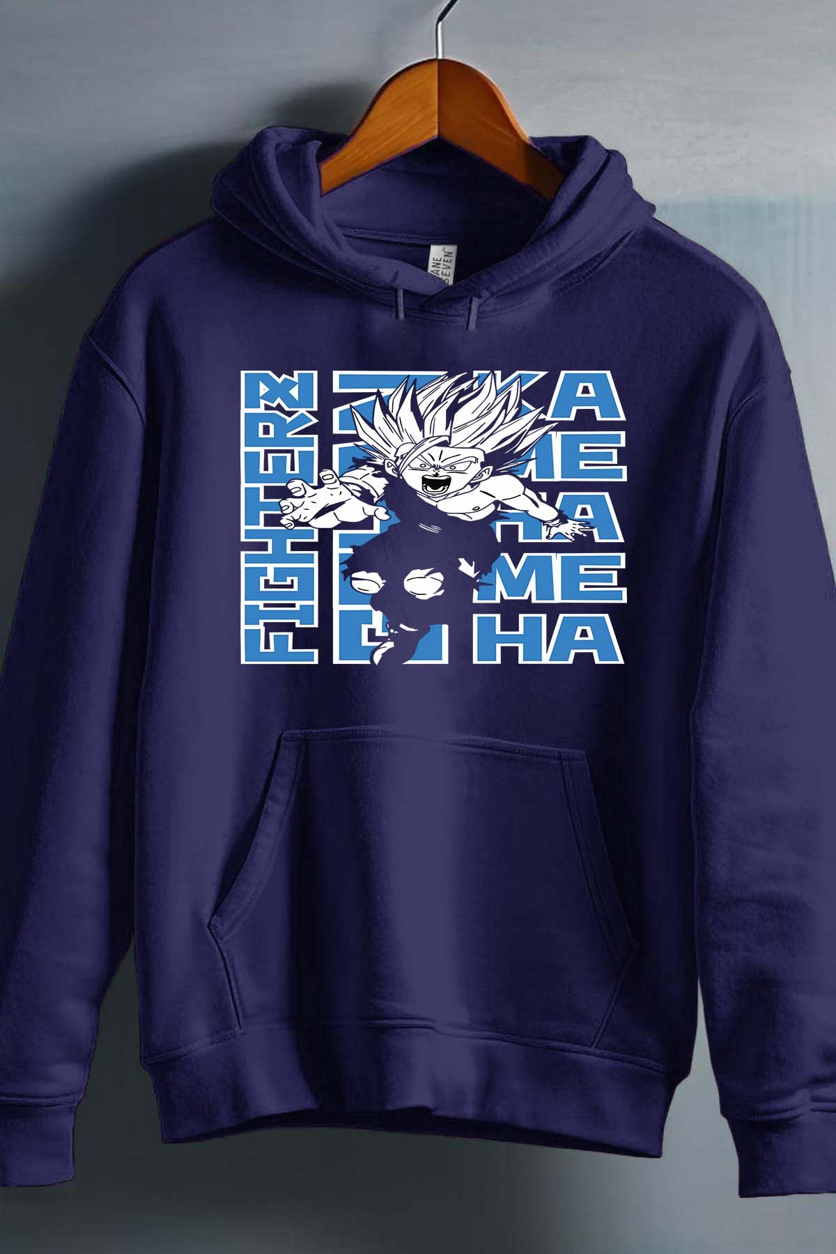 COULEUR:Marine|Sweat Capuche Homme | Fighterz Marine