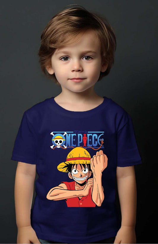 COULEUR:Marine|T-shirt Garçon | Gomu Gomu Marine