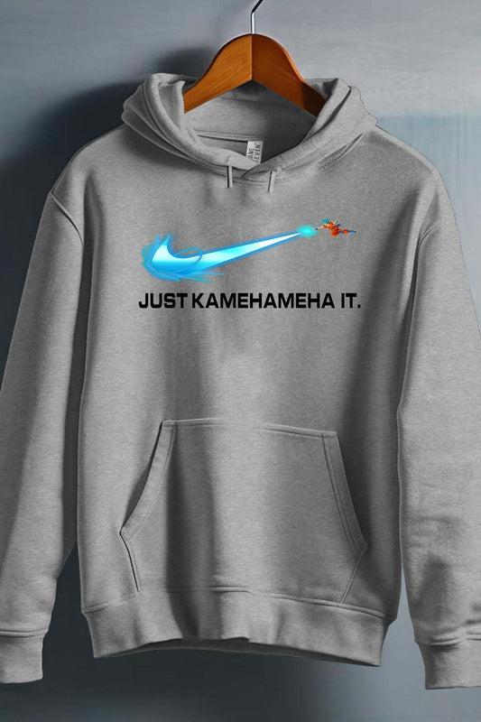 COULEUR:Gris|Sweat Capuche Garçon | Kamehameha It Gris