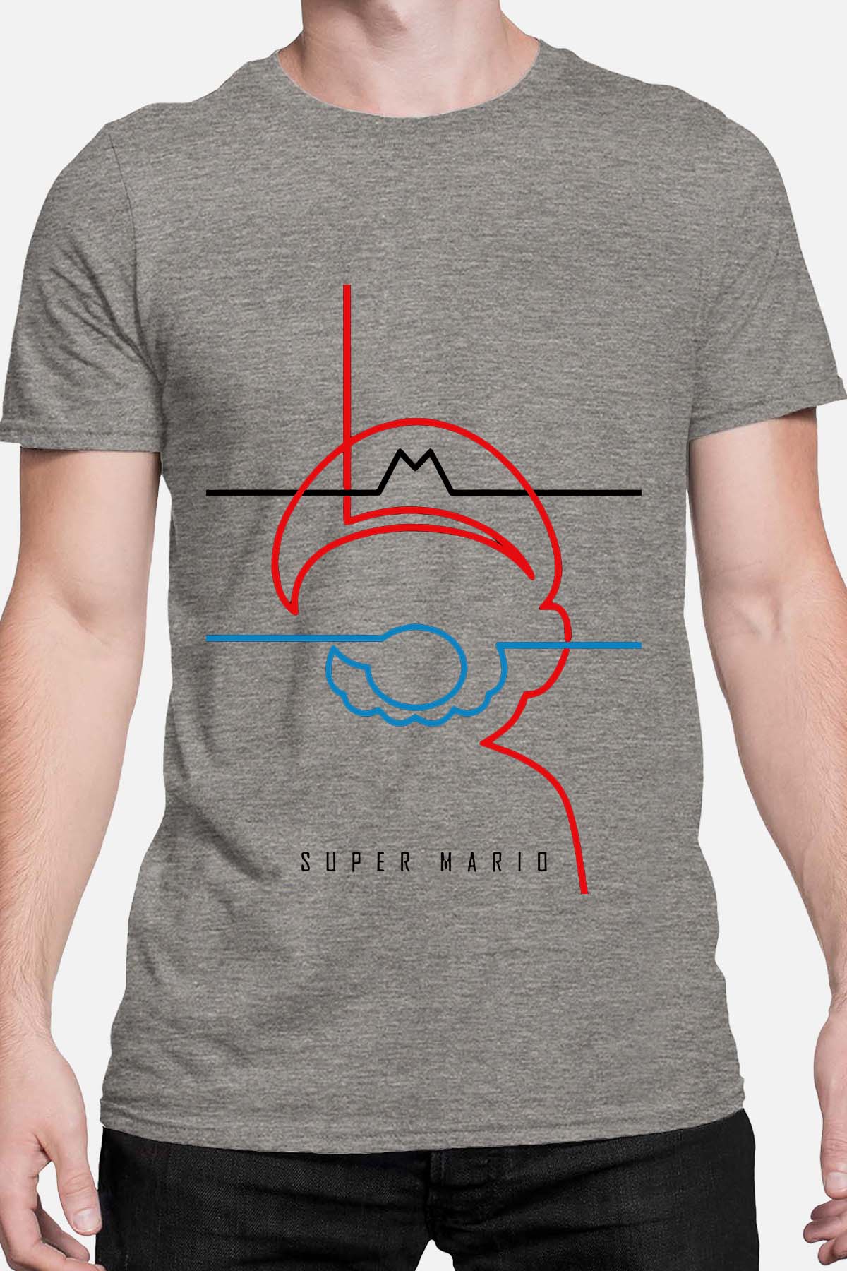 COULEUR:Gris|T-shirt Homme | Mar 2 light Gris