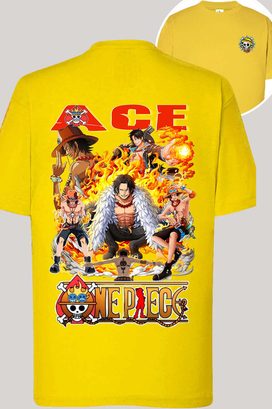 COULEUR:Jaune|T-shirt Garçon | Multi Ace 01 Jaune