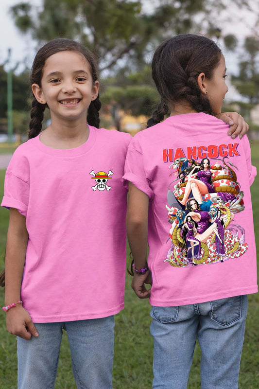 COULEUR:Rose|T-shirt Fille | Multi Hancock 01 Rose