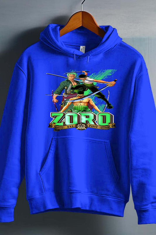 COULEUR:Bleu Roi|Sweat Capuche Homme | Multi Zoro 06 Bleu Roi