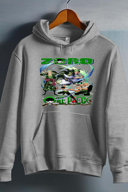 COULEUR:Gris|Sweat Capuche Garçon | Multi Zoro 07 Gris