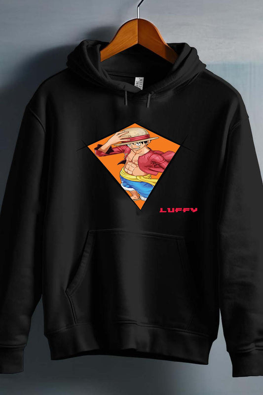 COULEUR:Noir|Sweat Capuche Garçon | Neo Luffy Noir