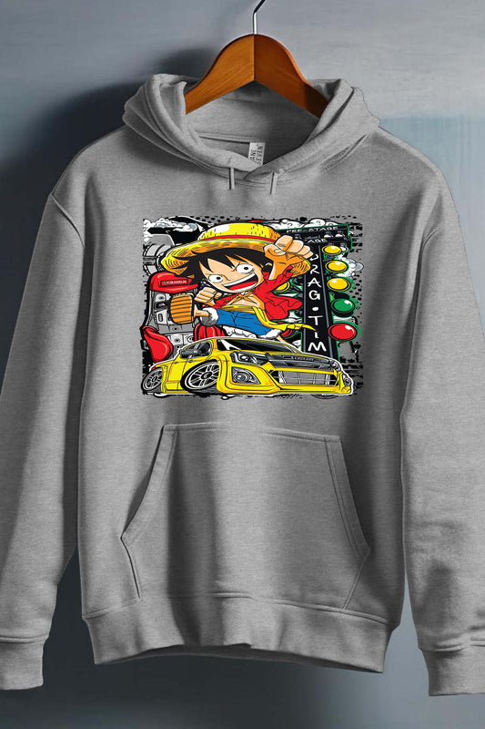 COULEUR:Gris|Sweat Capuche Homme | ONEPIECE Pre stage Gris