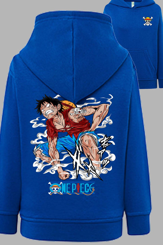 COULEUR:Bleu Roi|Sweat Capuche Homme | One pièce vénère Bleu Roi