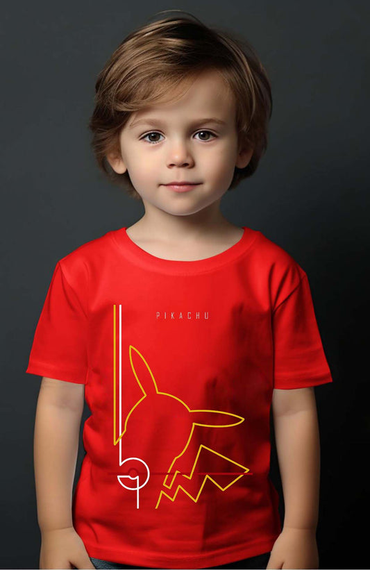 COULEUR:Rouge|T-shirt Garçon | Pik light Rouge