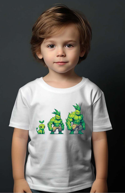 COULEUR:Blanc|T-shirt Garçon | PokHulk Blanc