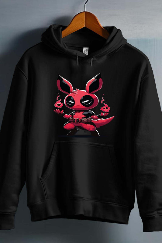 COULEUR:Noir|Sweat Capuche Homme | Pokedead Noir