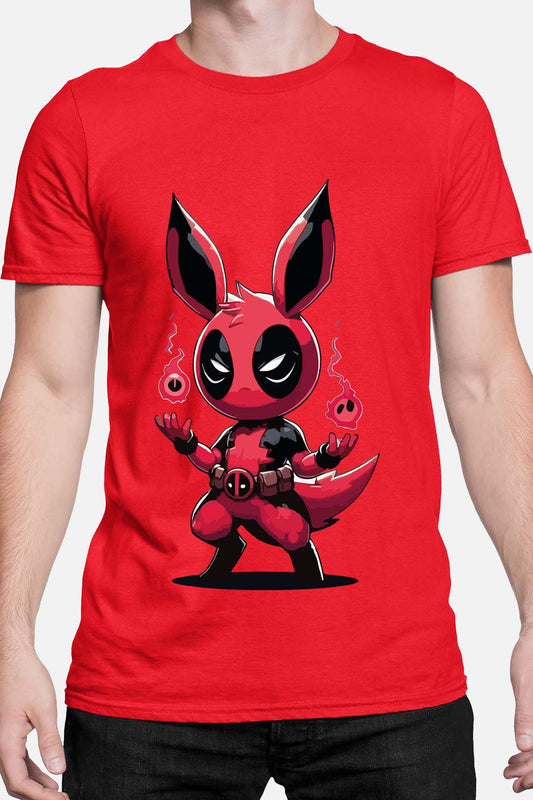 COULEUR:Rouge|T-shirt Homme | Pokedead Rouge