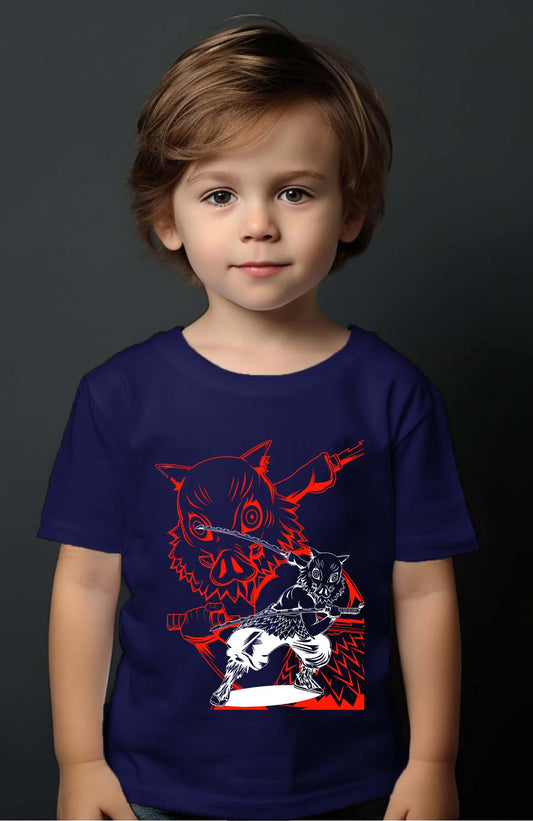 COULEUR:Marine|T-shirt Garçon | Rage Sanglier Marine