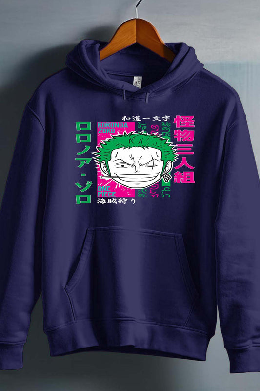 COULEUR:Marine|Sweat Capuche Garçon | Roronda Cartoon Marine