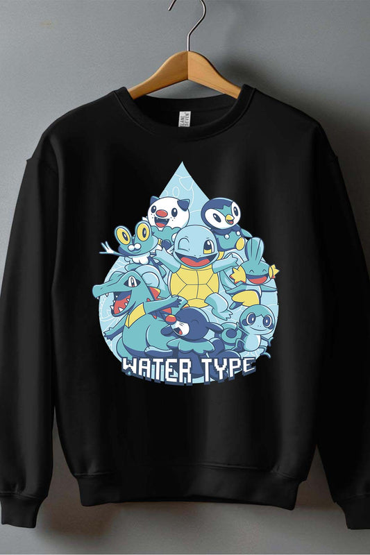 COULEUR:Noir|Sweat Col Rond Garçon | SCUEROU Team Noir